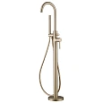 Смеситель для ванны ABBER Wasser Kreis AF8115G напольный, золото матовое Смеситель для ванны ABBER Wasser Kreis AF8115G напольный, золото матовое