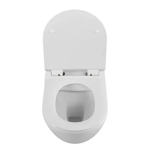 Унитаз подвесной BelBagno AMANDA BB051CHR/BB076SC безободковый Унитаз подвесной BelBagno AMANDA BB051CHR/BB076SC безободковый