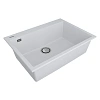 Кухонная мойка Paulmark DECORATION 69 PM936950-WH, WHITE, 690х500 мм Кухонная мойка Paulmark DECORATION 69 PM936950-WH, WHITE, 690х500 мм