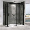 Душевой уголок ABBER Komfort AG93170B-S92B 170x90 см универсальный, профиль черный, стекло прозрачное Душевой уголок ABBER Komfort AG93170B-S92B 170x90 см универсальный, профиль черный, стекло прозрачное