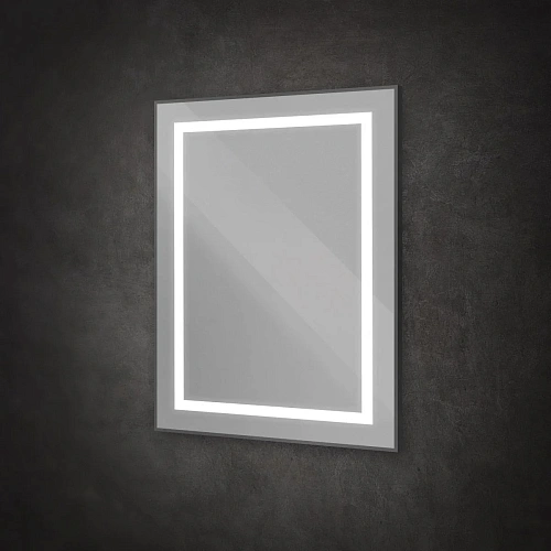 Зеркало BelBagno SPC-KRAFT-700-800-SENS-NERO 700x800x32 мм с подсветкой и сенсорным выключателем Зеркало BelBagno SPC-KRAFT-700-800-SENS-NERO 700x800x32 мм с подсветкой и сенсорным выключателем