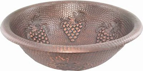 Раковина медная Bronze de Luxe R102, цвет - Coffee (кофейный), 42 х 42 х 15 см R102_Coffee Раковина медная Bronze de Luxe R102, цвет - Coffee (кофейный), 42 х 42 х 15 см R102_Coffee