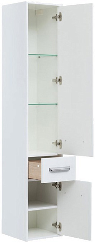 Шкаф-пенал Aquanet Остин 35 белый 00203930 Шкаф-пенал Aquanet Остин 35 белый 00203930
