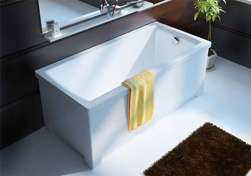 Ванна из искусственного камня Astra-Form Х-Форм 170 см, белая 184016 Ванна из искусственного камня Astra-Form Х-Форм 170 см, белая 184016