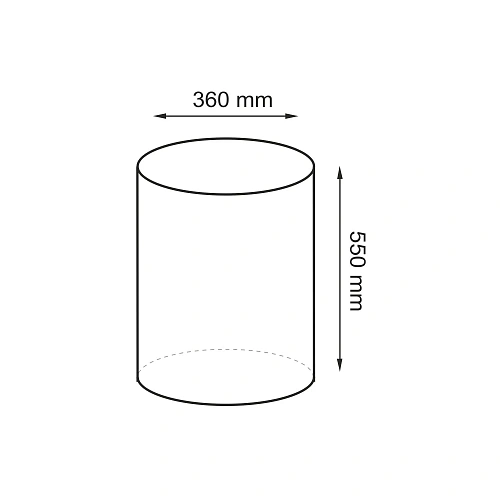 Корзина для белья WasserKRAFT Mosel WB-460-S черный Корзина для белья WasserKRAFT Mosel WB-460-S черный