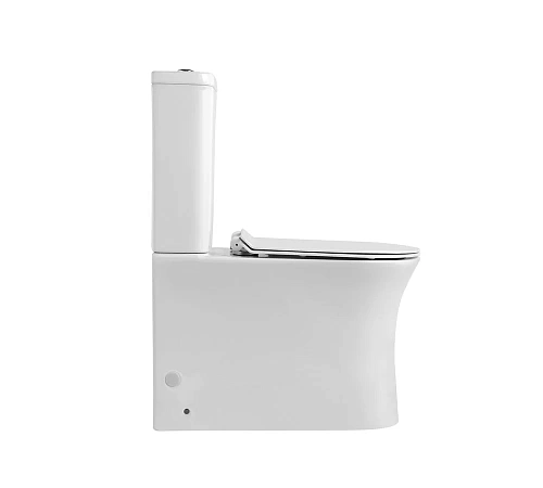 Унитаз напольный Agger AT01000 безободковый, сиденье с микролифтом Унитаз напольный Agger AT01000 безободковый, сиденье с микролифтом