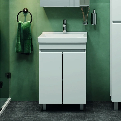 Тумба под раковину Onika Милтон Квадро 55 см 105562 напольная, белая, разборная (дляВизит 55) Тумба под раковину Onika Милтон Квадро 55 см 105562 напольная, белая, разборная (дляВизит 55)