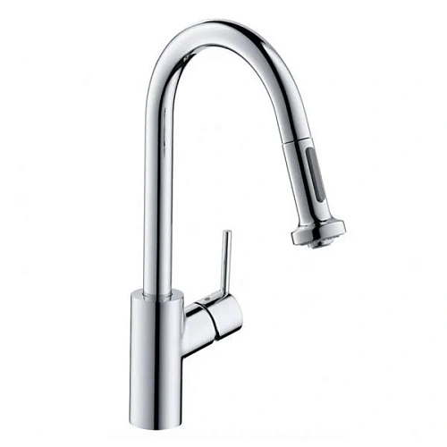 Смеситель для кухни Hansgrohe 200, Eco, с вытяжным душем, 2jet, sBox 73879000, хром Смеситель для кухни Hansgrohe 200, Eco, с вытяжным душем, 2jet, sBox 73879000, хром