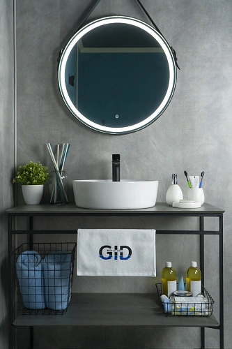 Раковина Gid D1306 51181 накладная белая 44x44x14 Раковина Gid D1306 51181 накладная белая 44x44x14