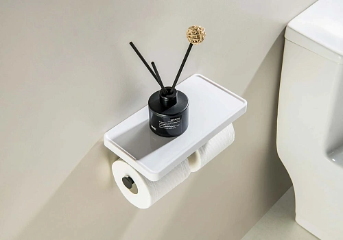 Держатель туалетной бумаги Aquatek ЕВРОПА AQ4919MB черный матовый Держатель туалетной бумаги Aquatek ЕВРОПА AQ4919MB черный матовый