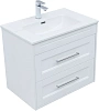Тумба с раковиной Aquanet Бостон new 70 00345365 белый сатин