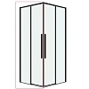 Душевая дверь GROSSMAN Galaxy 1/2.K33.01.12.21.00 (120x195) черный матовый, стекло прозрачное Душевая дверь GROSSMAN Galaxy 1/2.K33.01.12.21.00 (120x195) черный матовый, стекло прозрачное