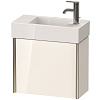 Картинка анонса товара «тумба под раковину duravit xviu xv4232rb122 подвесная 48.4 см белая глянцевый»