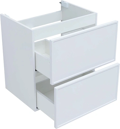 Тумба под раковину Aquanet Арт 60 белый матовый 00313254 напольная/подвесная Тумба под раковину Aquanet Арт 60 белый матовый 00313254 напольная/подвесная