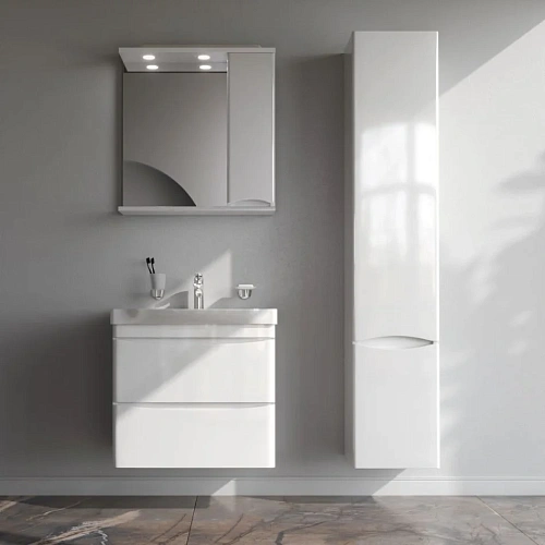 Тумба под раковину AM.PM Like M80FHX0652WG подвесная, 65 см, белый Тумба под раковину AM.PM Like M80FHX0652WG подвесная, 65 см, белый