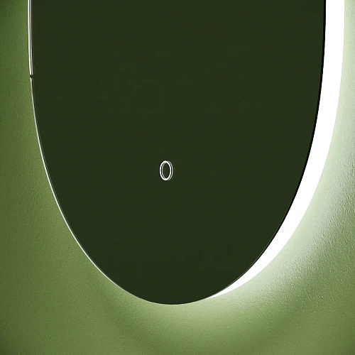 Зеркало Sancos Oval OV45C 450х900 фоновая подсветка с сенсорным управлением Зеркало Sancos Oval OV45C 450х900 фоновая подсветка с сенсорным управлением