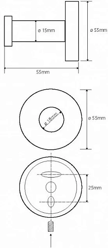 Крючок Bemeta NEO 104106065 Крючок Bemeta NEO 104106065