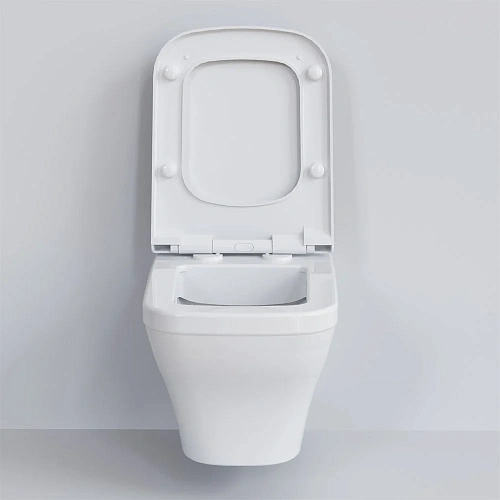 Крышка-сиденье Ambassador Benefit 202T20001S (тонкое) белое Крышка-сиденье Ambassador Benefit 202T20001S (тонкое) белое