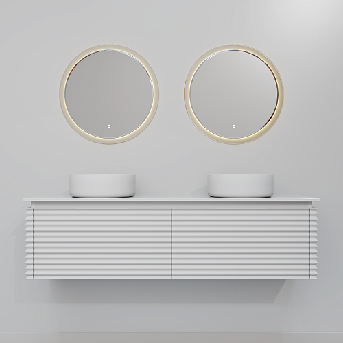 Комплект мебели ArtDecco Jacqueline 150 AJC15W34D3M0 белый Комплект мебели ArtDecco Jacqueline 150 AJC15W34D3M0 белый