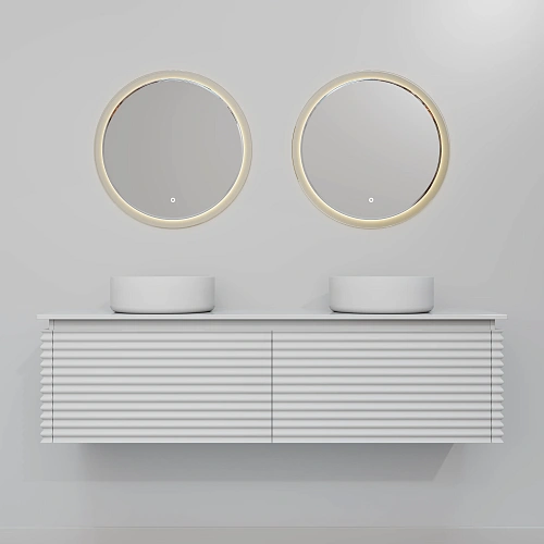 Комплект мебели ArtDecco Jacqueline 150 AJC15W34D3M0 белый Комплект мебели ArtDecco Jacqueline 150 AJC15W34D3M0 белый