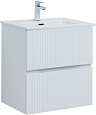 Тумба под раковину Aquanet Джейн 60 белый матовый 00313284 напольная/подвесная Тумба под раковину Aquanet Джейн 60 белый матовый 00313284 напольная/подвесная