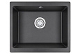 Кухонная мойка Granula 5551, ЧЁРНЫЙ, кварц 550х460 Кухонная мойка Granula 5551, ЧЁРНЫЙ, кварц 550х460