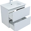 Тумба под раковину Aquanet Джейн 70 белый матовый 00313285 напольная/подвесная Тумба под раковину Aquanet Джейн 70 белый матовый 00313285 напольная/подвесная