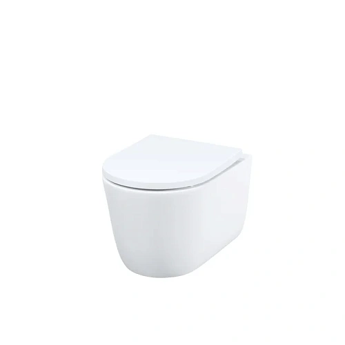 Унитаз подвесной IDDIS Slide (SLIRDSEi25) с сиденьем безободковый Унитаз подвесной IDDIS Slide (SLIRDSEi25) с сиденьем безободковый