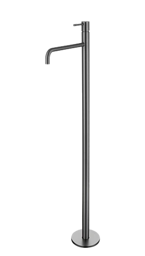 Смеситель для раковины Boheme Uno Gun Metal напольный 107-GM графит Смеситель для раковины Boheme Uno Gun Metal напольный 107-GM графит