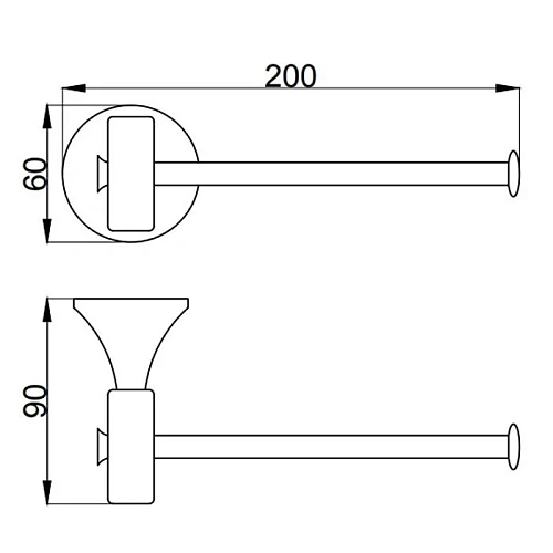 Держатель туалетной бумаги Webert Opera OA500801010, золото Держатель туалетной бумаги Webert Opera OA500801010, золото