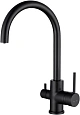 Смеситель для кухни Kaiser 26744-9 под фильтр, черный матовый Смеситель для кухни Kaiser 26744-9 под фильтр, черный матовый