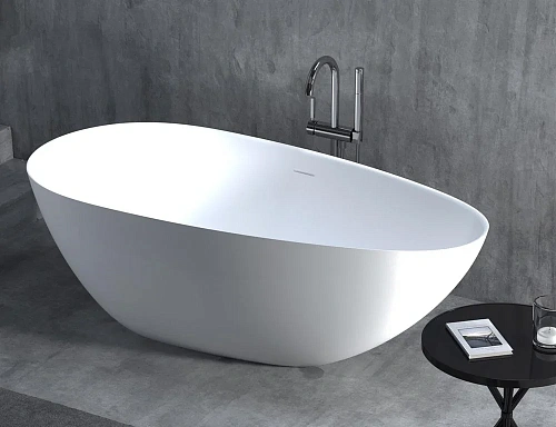 Ванна отдельностоящая Salini PAOLA IN 172x82 покраска по RAL полностью 101612SMF из искусственого камня S-Stone Ванна отдельностоящая Salini PAOLA IN 172x82 покраска по RAL полностью 101612SMF из искусственого камня S-Stone