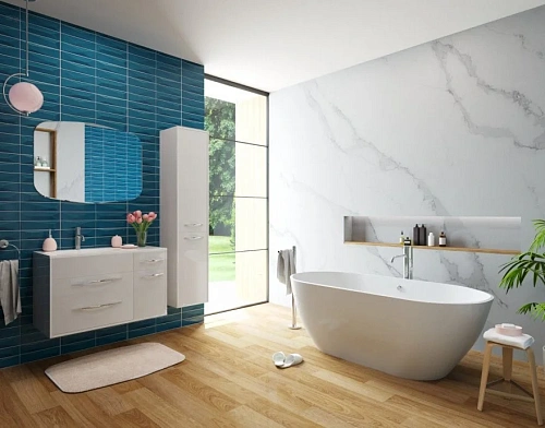 Ванна из искусственного камня Эстет Майами 1680х785 ФР-00003615 Ванна из искусственного камня Эстет Майами 1680х785 ФР-00003615