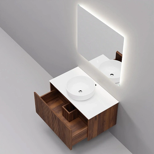 Комплект мебели ArtDecco Camilla 80 ACM08W22S3M0 черный орех Комплект мебели ArtDecco Camilla 80 ACM08W22S3M0 черный орех