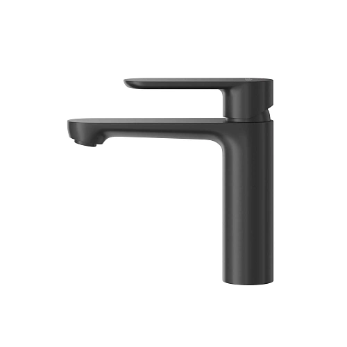 Смеситель для раковины CEZARES STYLUS-LS-NOP с донным клапаном, черный матовый Смеситель для раковины CEZARES STYLUS-LS-NOP с донным клапаном, черный матовый