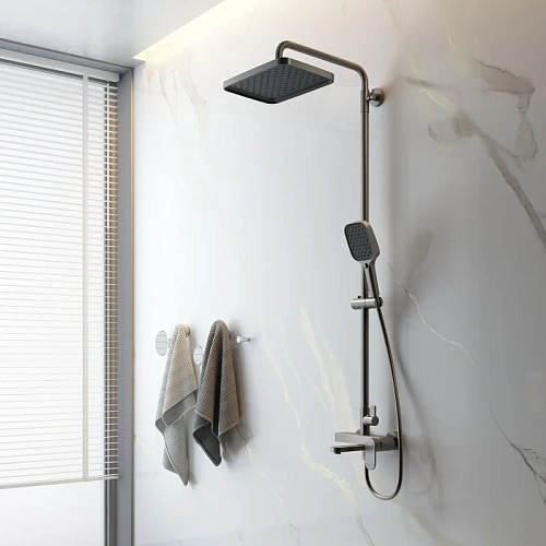 Душевая система Raglo R50.24.09, графит Душевая система Raglo R50.24.09, графит