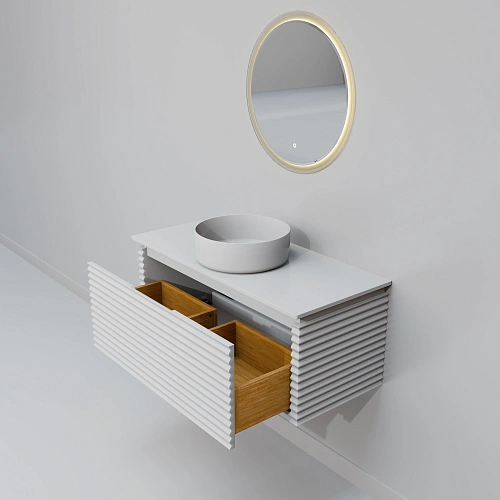 Комплект мебели ArtDecco Jacqueline 100 AJC10W34S3M0 белый Комплект мебели ArtDecco Jacqueline 100 AJC10W34S3M0 белый