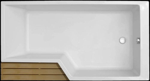 Акриловая ванна Jacob Delafon Bain-Douche Neo 180х90 E6D004R-00 правая Акриловая ванна Jacob Delafon Bain-Douche Neo 180х90 E6D004R-00 правая