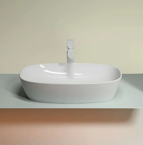 Раковина Ceramica Nova ELEMENT CN6049 белый накладная Раковина Ceramica Nova ELEMENT CN6049 белый накладная