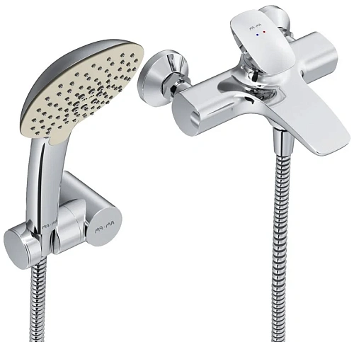 Смеситель для ванны AM.PM F70A15000 с душевым гарнитуром Смеситель для ванны AM.PM F70A15000 с душевым гарнитуром