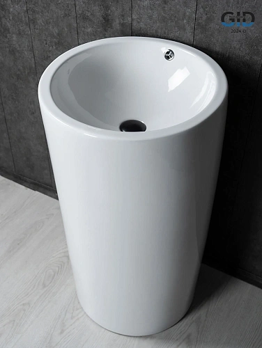 Раковина Gid Nb163 81107 напольная белая 46x46x85 Раковина Gid Nb163 81107 напольная белая 46x46x85