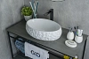 Картинка анонса товара «раковина gid 9030wf 51187 накладная белая 48x34x15»