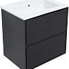 Тумба под раковину Aquanet Милан 65 черный глянец 00306379 Тумба под раковину Aquanet Милан 65 черный глянец 00306379