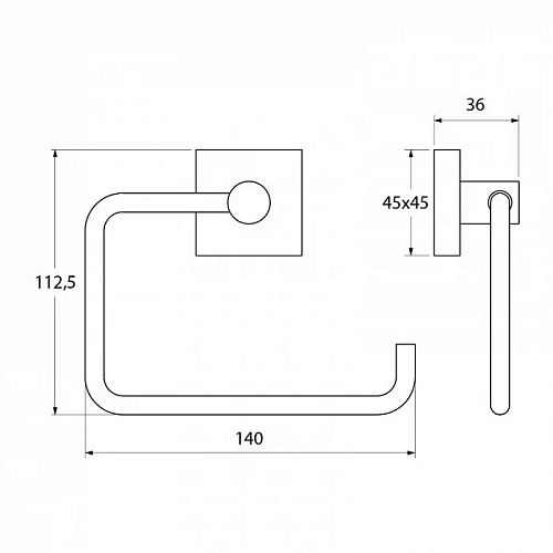 Держатель туалетной бумаги Iddis Edifice EDISB00i43 Держатель туалетной бумаги Iddis Edifice EDISB00i43