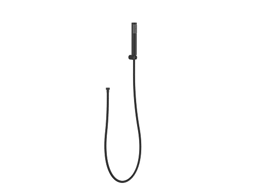 Душевая лейка BelBagno UNO UNO-DFS-NERO с шлангом и держателем черный матовый Душевая лейка BelBagno UNO UNO-DFS-NERO с шлангом и держателем черный матовый