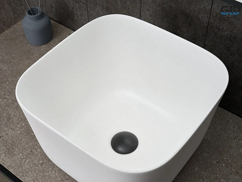 Раковина Gid N9301wg 51234 накладная белая 36x36x25.5 Раковина Gid N9301wg 51234 накладная белая 36x36x25.5