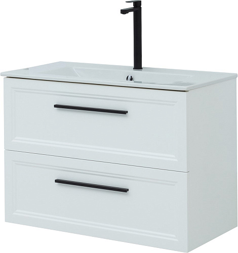 Тумба с раковиной STWORKI Эстерсунд 90 белая матовая 440894 Тумба с раковиной STWORKI Эстерсунд 90 белая матовая 440894