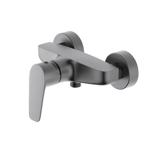 Смеситель для душа Aquatek Бетта AQ1160BGM черный хром шлифованный Смеситель для душа Aquatek Бетта AQ1160BGM черный хром шлифованный