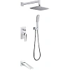 Душевая система Boheme Venturo 374-W-2 БЕЛЫЙ+ХРОМ Душевая система Boheme Venturo 374-W-2 БЕЛЫЙ+ХРОМ