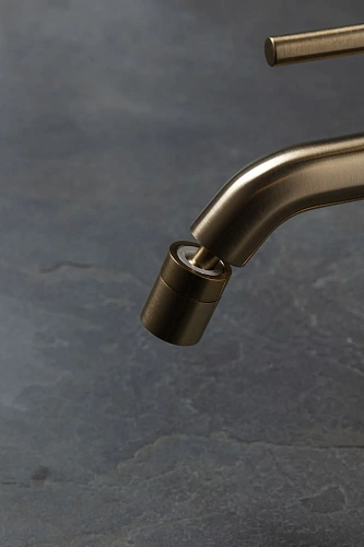 Смеситель для биде Allen Brau Priority 5.31A04-GB (с донным клапаном) золото Смеситель для биде Allen Brau Priority 5.31A04-GB (с донным клапаном) золото